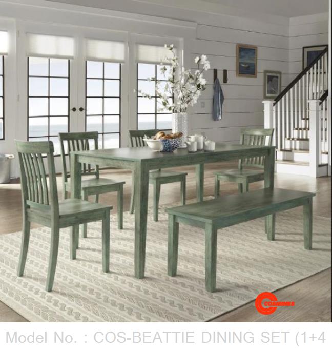 COS-BEATTIE DINING SET (1+4+1)